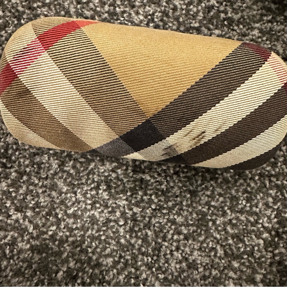 Burberry Checkered Sunglasses case Eyeglass Case - Picture 5 of 8